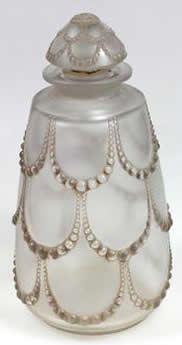 Rene Lalique Perfume Bottle Perles