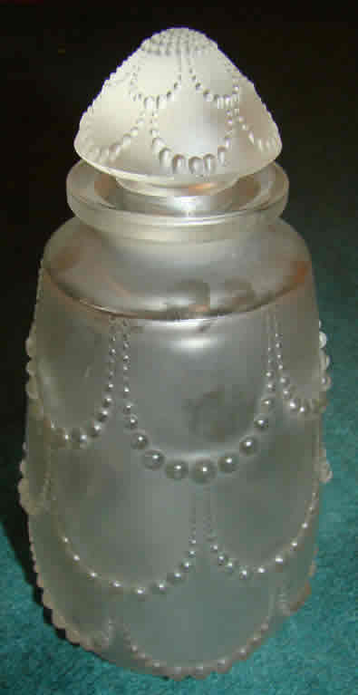 Rene Lalique Perfume Bottle Perles