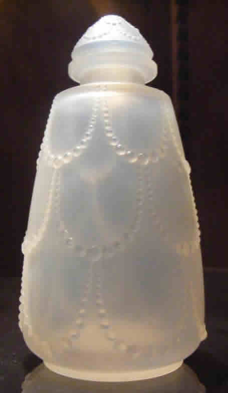 Rene Lalique Perfume Bottle Perles