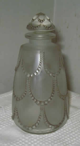 Rene Lalique Perfume Bottle Perles