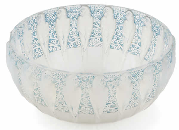 Rene Lalique Bowl Perruches