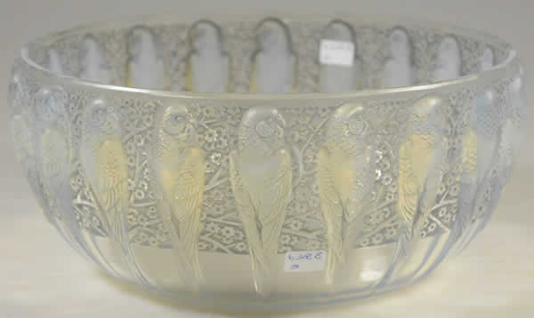 Rene Lalique Bowl Perruches