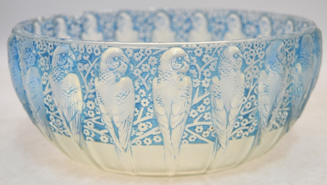 Rene Lalique Bowl Perruches