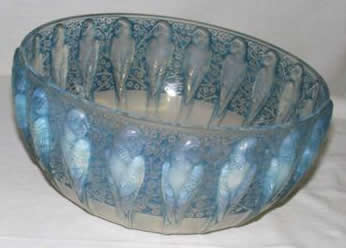 Rene Lalique Bowl Perruches