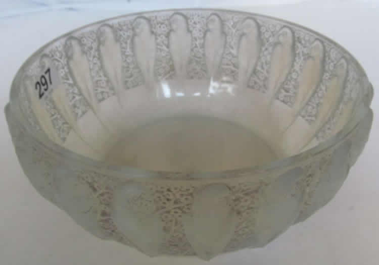 Rene Lalique Bowl Perruches