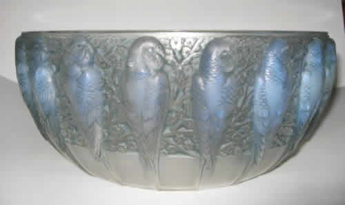 Rene Lalique Bowl Perruches