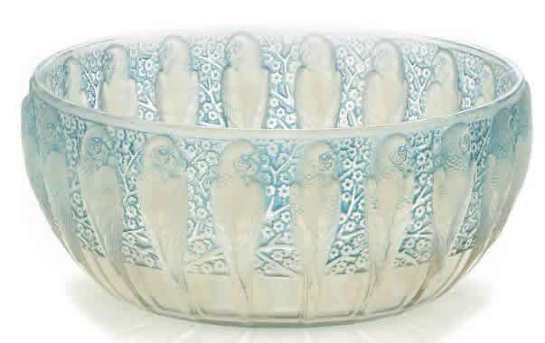 Rene Lalique Bowl Perruches