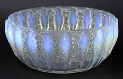 Rene Lalique Bowl Perruches