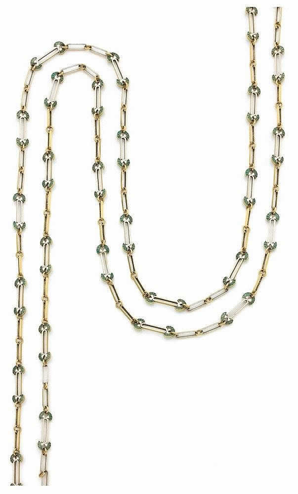 Rene Lalique Fleurs De Papyrus Necklace