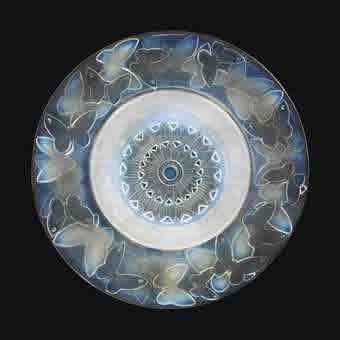 Rene Lalique Bowl Phalenes