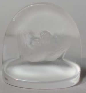 Rene Lalique Menu Card Holder Pinsons