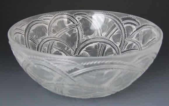 Rene Lalique Bowl Pinsons