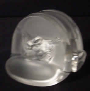 Rene Lalique Menu Holder Pinsons