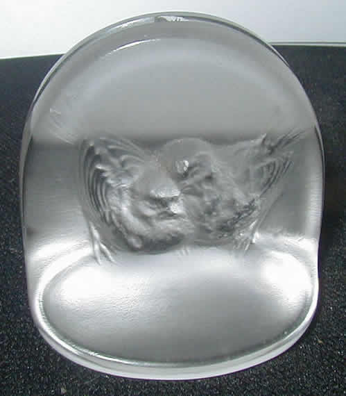 Rene Lalique Place Card Holder Pinsons