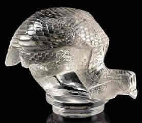 Rene Lalique Mascot Pintade