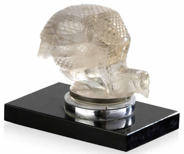 Rene Lalique Serre-Livres Pintade