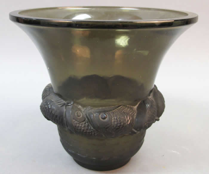 Rene Lalique Vase Piriac