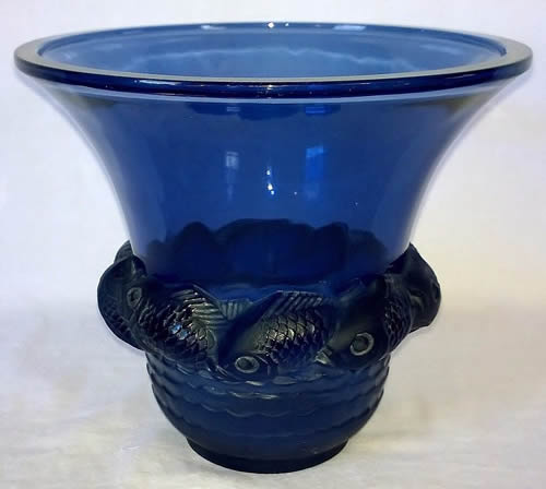 Rene Lalique Vase Piriac