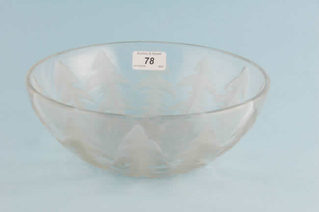 Rene Lalique Bowl Pissenlit