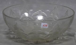 Rene Lalique Bowl Pissenlit