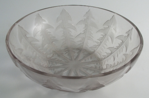 Rene Lalique Bowl Pissenlit