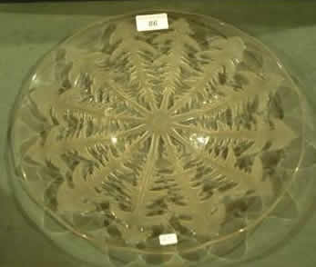 Rene Lalique Plate Pissenlit