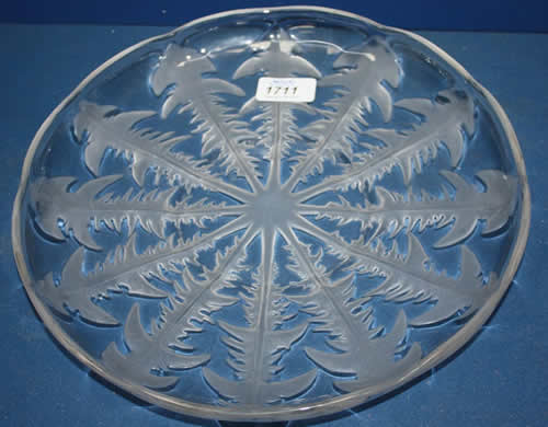 Rene Lalique Plate Pissenlit