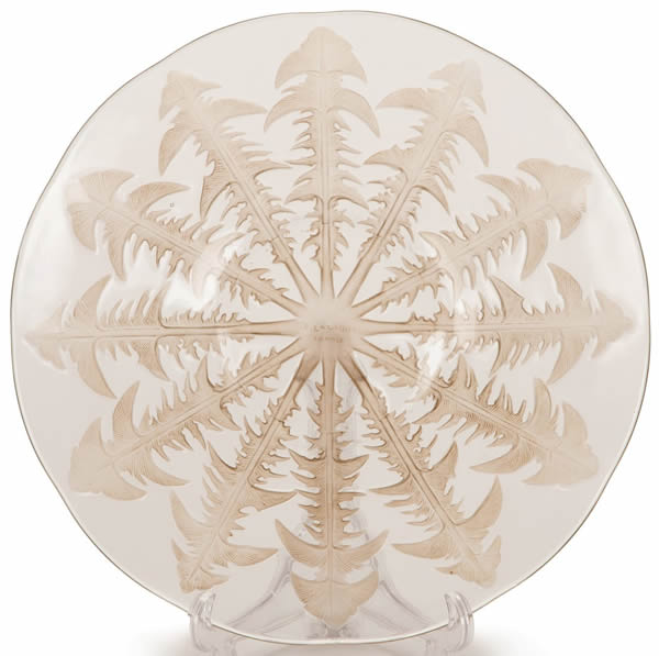 Rene Lalique Plate Pissenlit