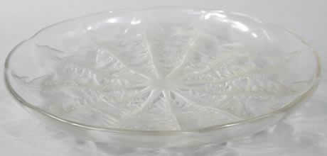 Rene Lalique Plate Pissenlit