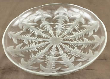 Rene Lalique Plate Pissenlit