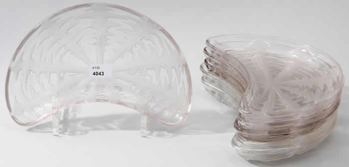Rene Lalique Salad Plate Pissenlit