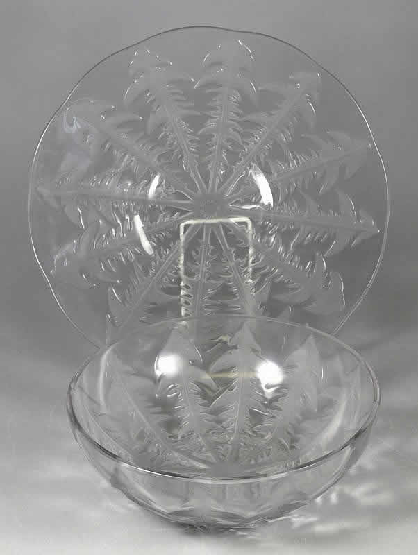 Rene Lalique Bowl Pissenlit