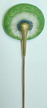 Rene Lalique Stickpin Pissenlit