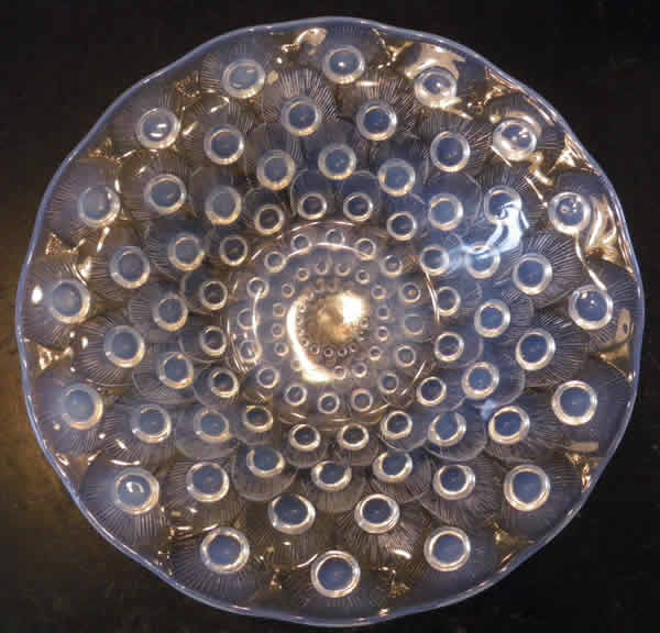 Rene Lalique Bowl Plumes De Paon