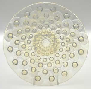 Rene Lalique Coupe Ouverte Plumes De Paon