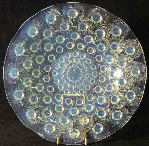 Rene Lalique Bowl Plumes De Paon