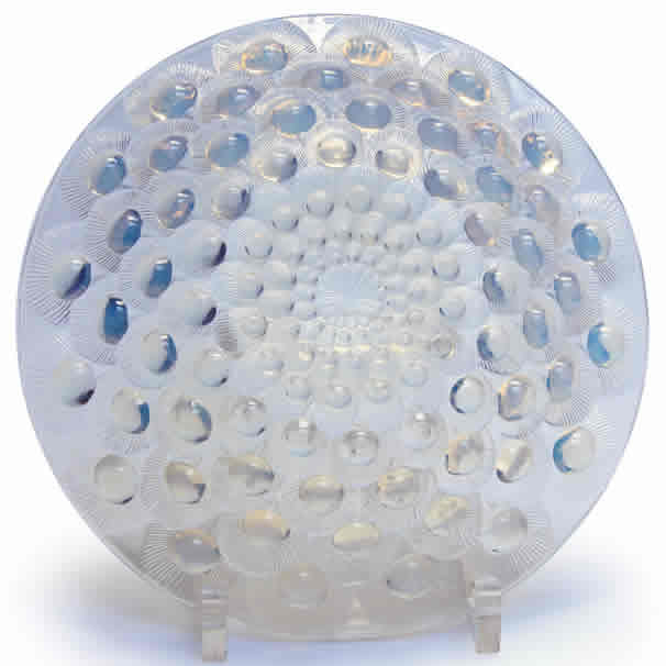 Rene Lalique Bowl Plumes De Paon