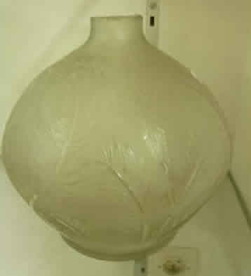 Rene Lalique Vase Plumes