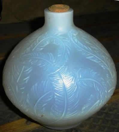 Rene Lalique Vase Plumes