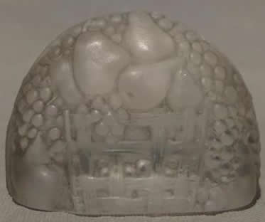 Rene Lalique Menu Holder Poires