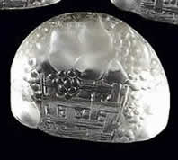 Rene Lalique Poires Menu Holder