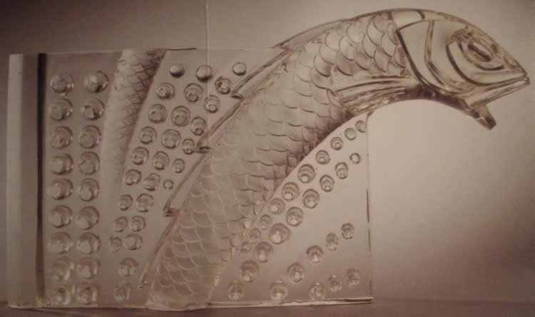 Rene Lalique Poisson-1 Fountain Element