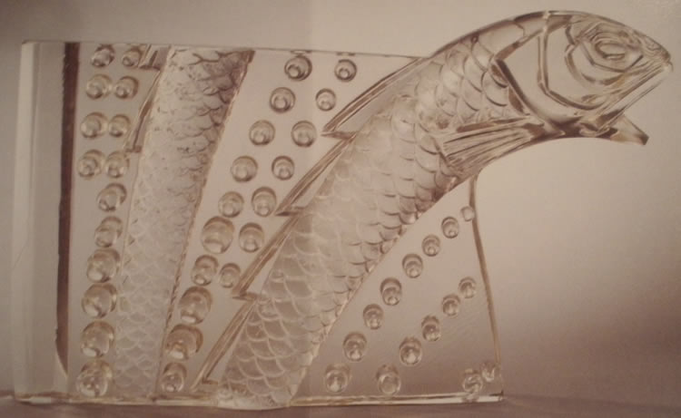 Rene Lalique Poisson-2 Fountain Element