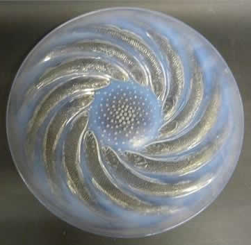 Rene Lalique Assiette Poissons