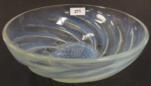 Rene Lalique Bowl Poissons