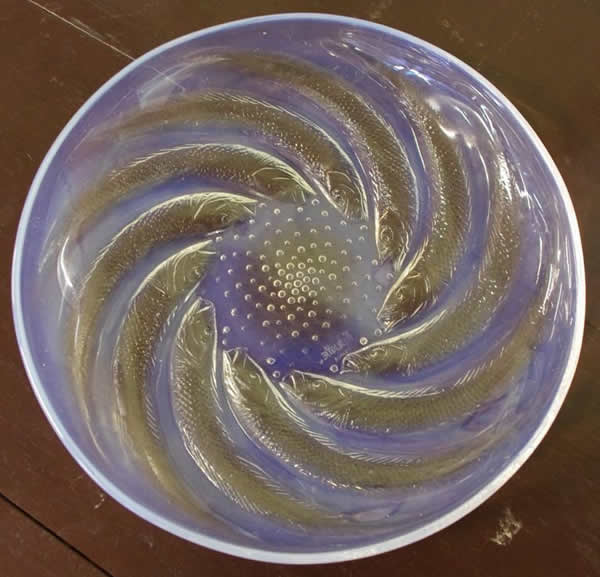 Rene Lalique Bowl Poissons