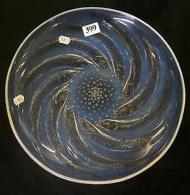 Rene Lalique Bowl Poissons