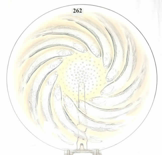 Rene Lalique Coupe Ouverte Poissons