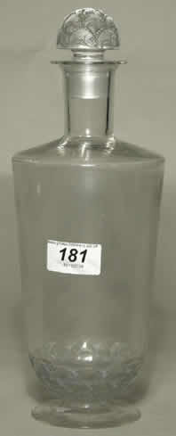 Rene Lalique Decanter Pouilly