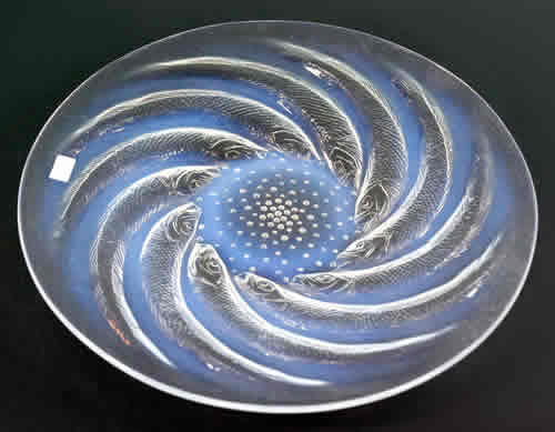 Rene Lalique Dish Poissons